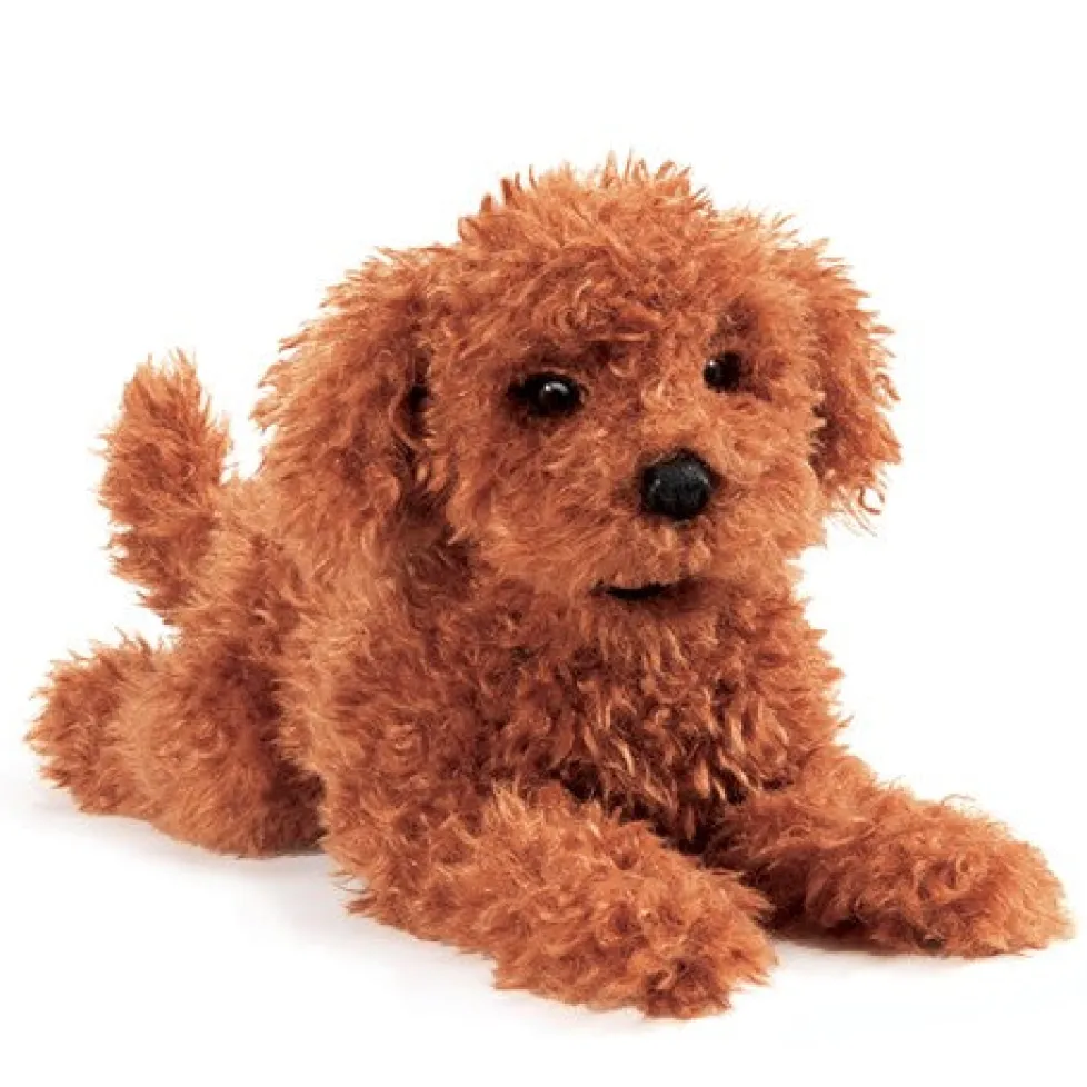 Folkmanis® Hand Puppet: Toy Poodle Puppy