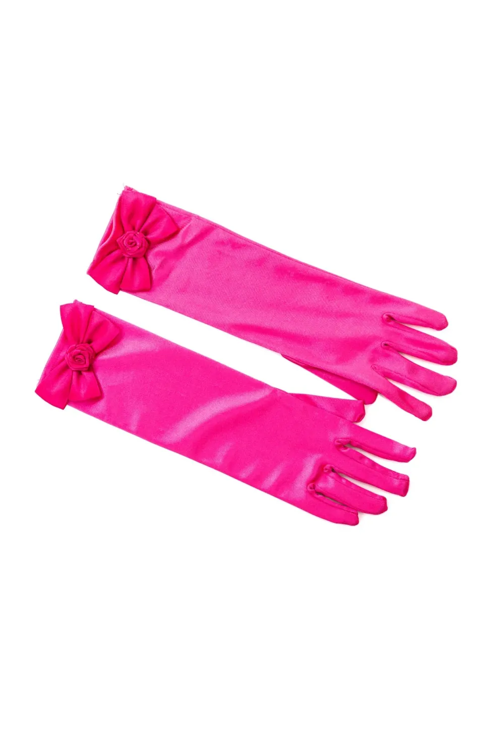 Great Pretenders Storybook Princess Gloves: Hot Pink