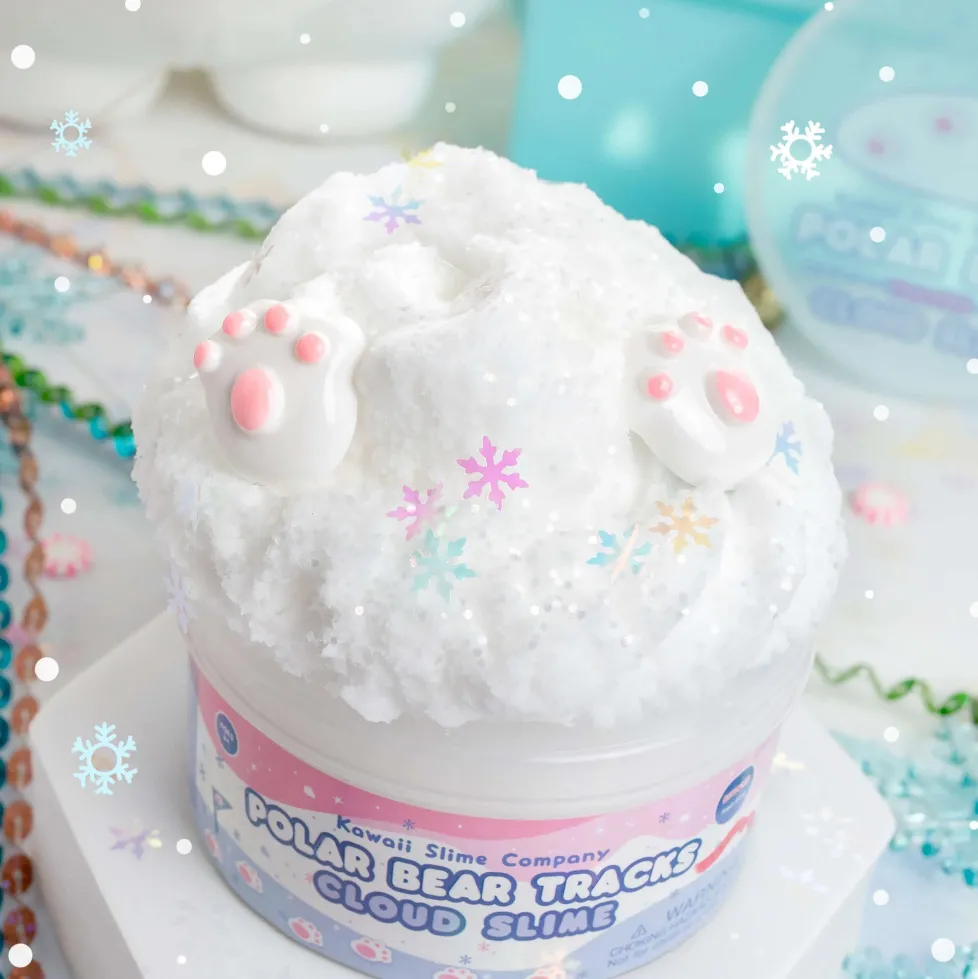 Kawaii Slime: Holiday Collection - Polar Bear Tracks