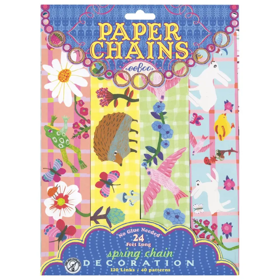 eeBoo Spring Daisy Paper Chains