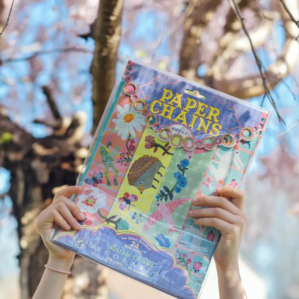 eeBoo Spring Daisy Paper Chains