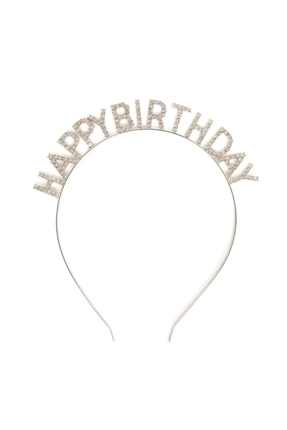 Great Pretenders Headband: Happy Birthday Rhinestone