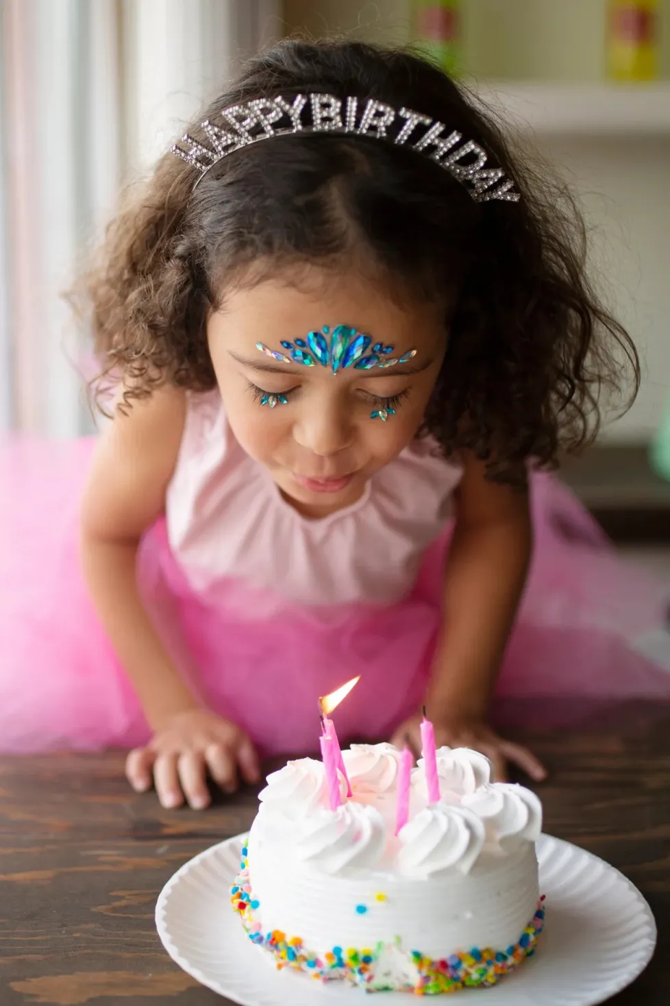 Great Pretenders Headband: Happy Birthday Rhinestone