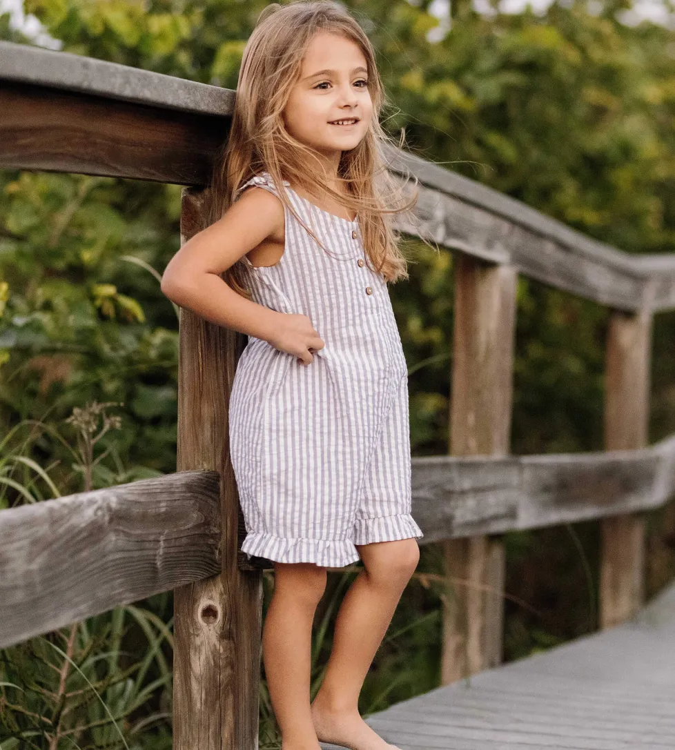 Burt's Bees Organic Seersucker Romper