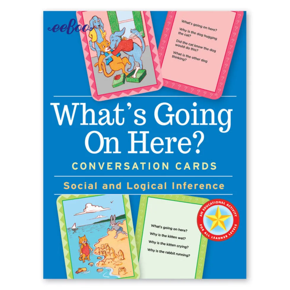 eeBoo Conversation Cards- What's Going On Here?