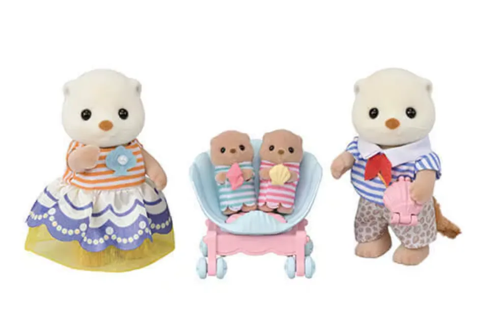 Calico Critters Sea Otter Family