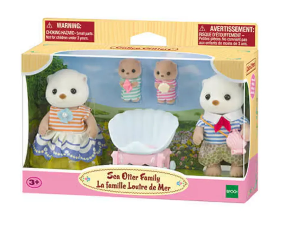 Calico Critters Sea Otter Family