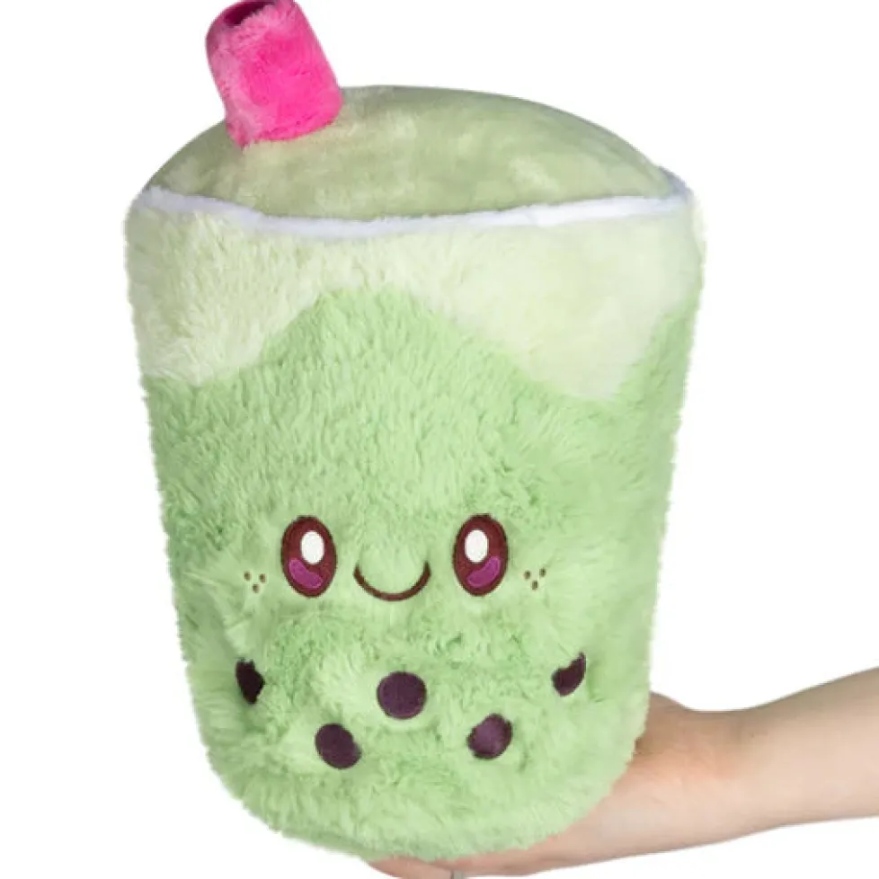 Squishable® Comfort Food® Mini Matcha Bubble Tea 7"