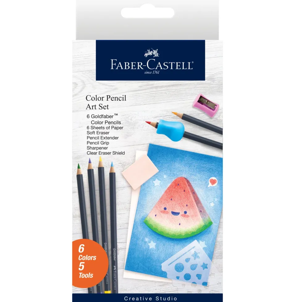 Faber-Castell Creative Studio Color Pencil Art Set