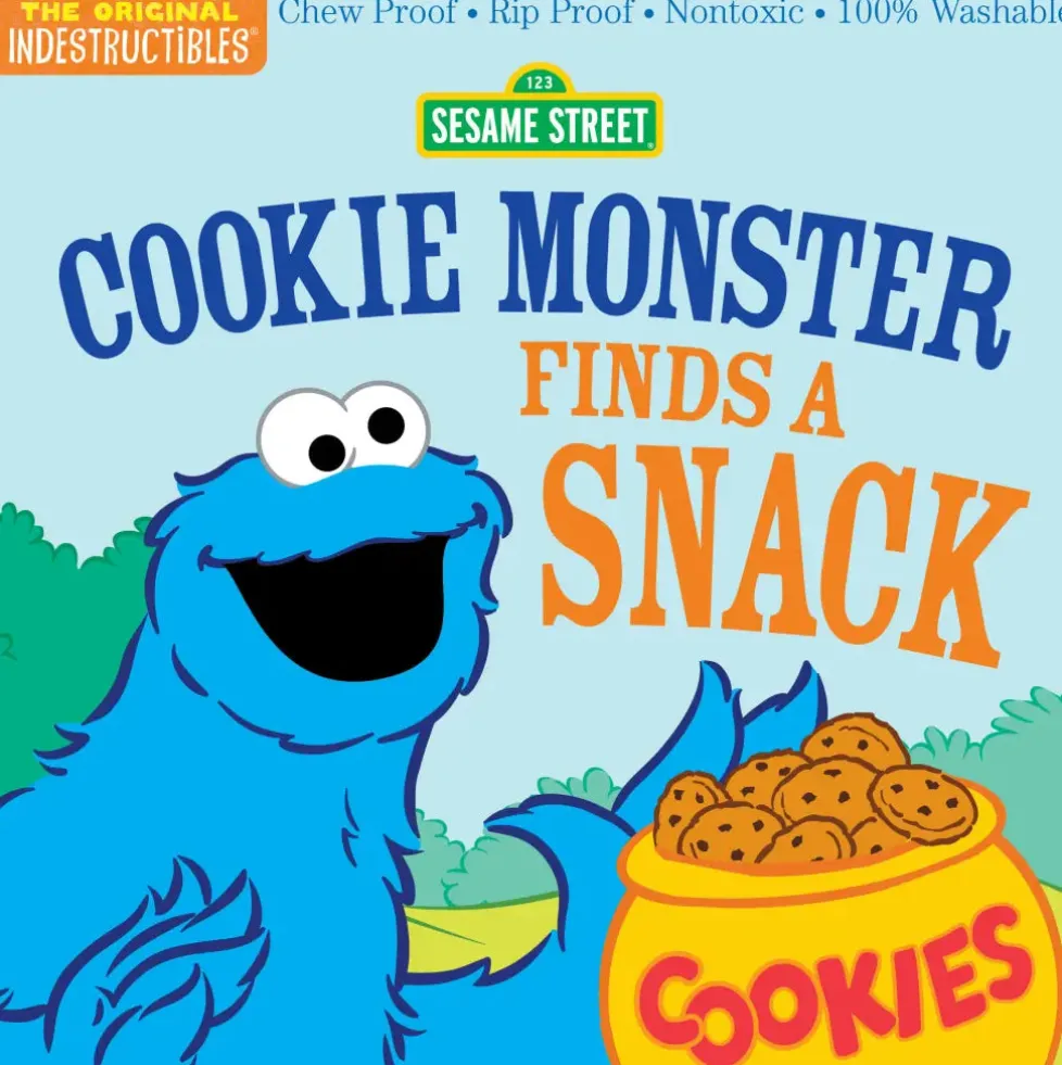 Indestructibles: Sesame Street: Cookie Monster Finds a Snack