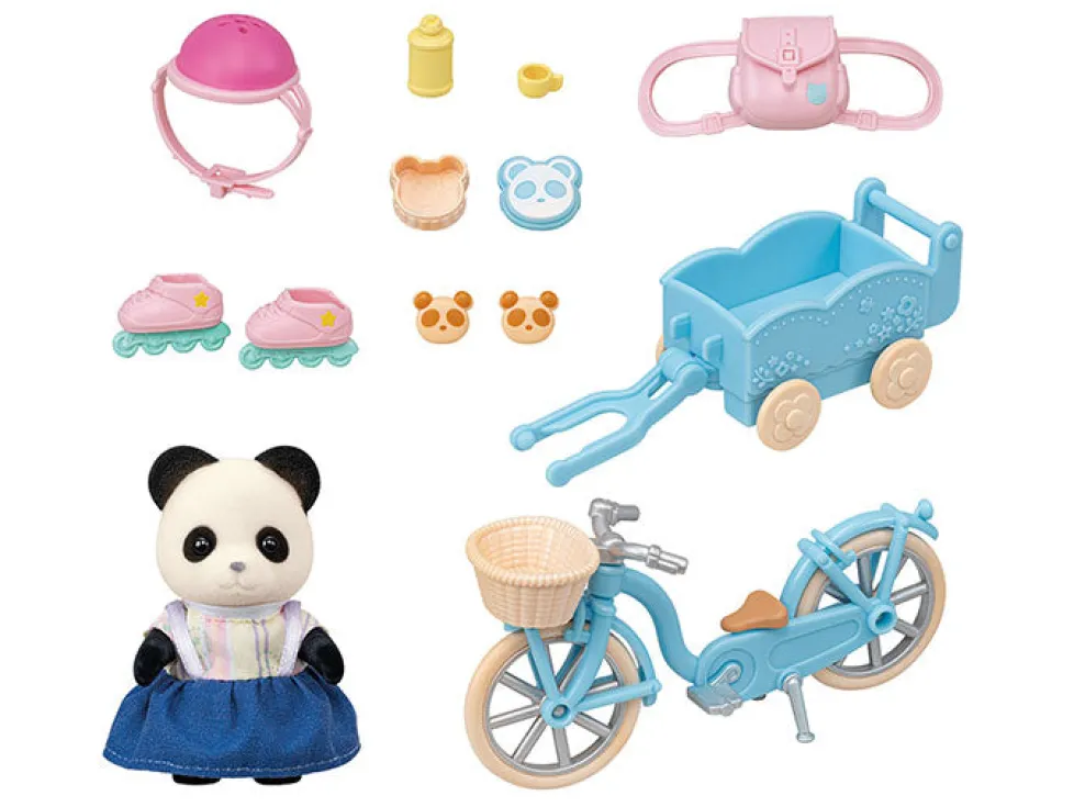 Calico Critters Cycle and Skate Set