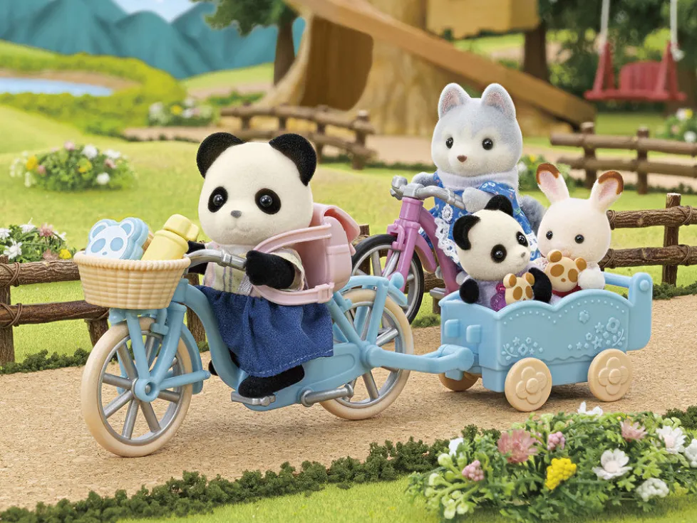 Calico Critters Cycle and Skate Set