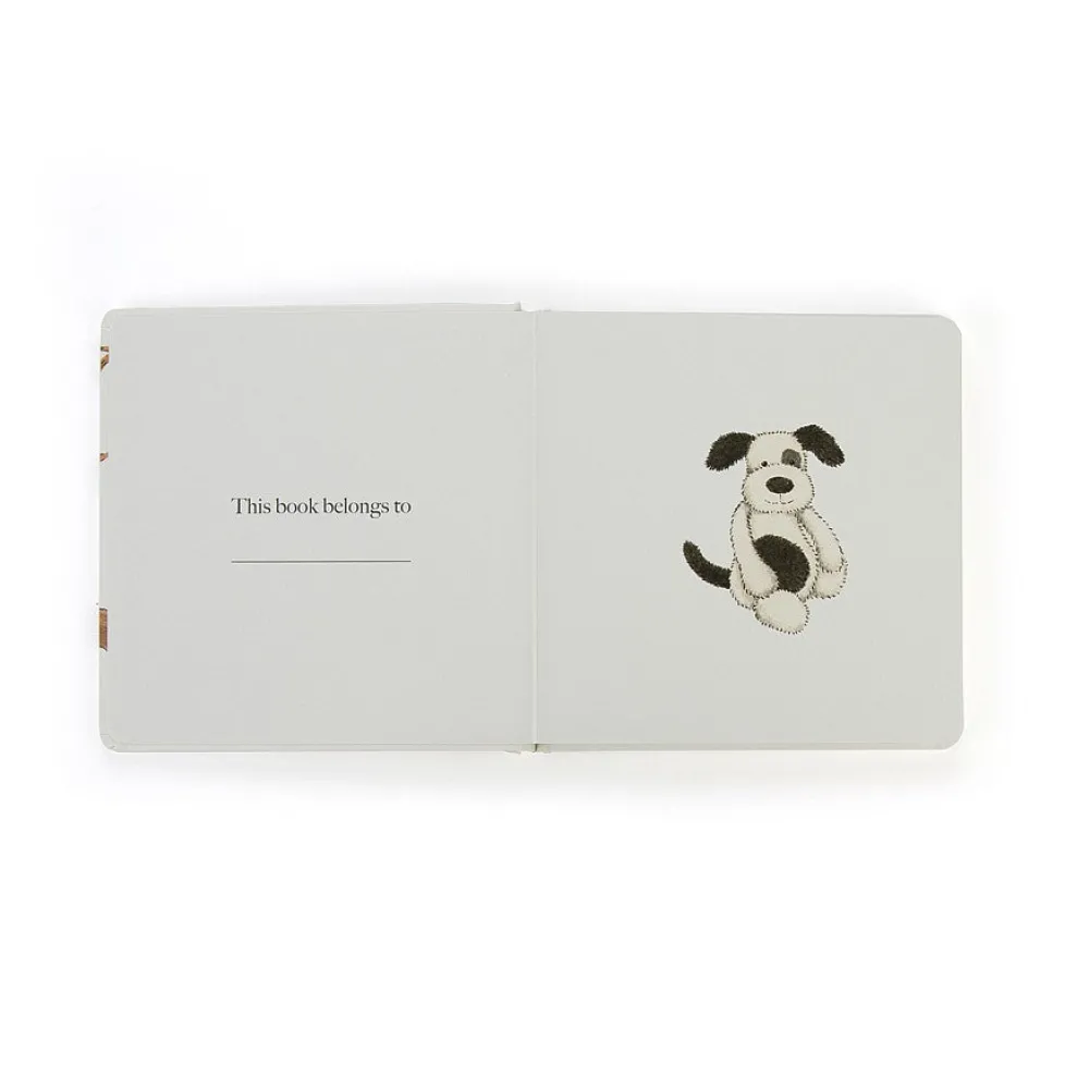 Jellycat Book Puppy Makes Mischief