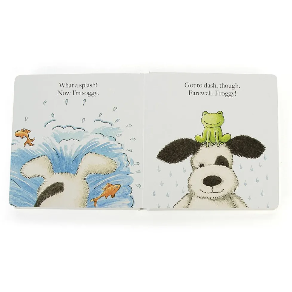 Jellycat Book Puppy Makes Mischief