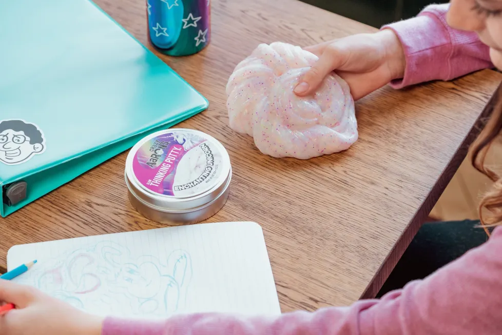 Crazy Aaron's® Thinking Putty® GlowBrights: Enchanting Unicorn