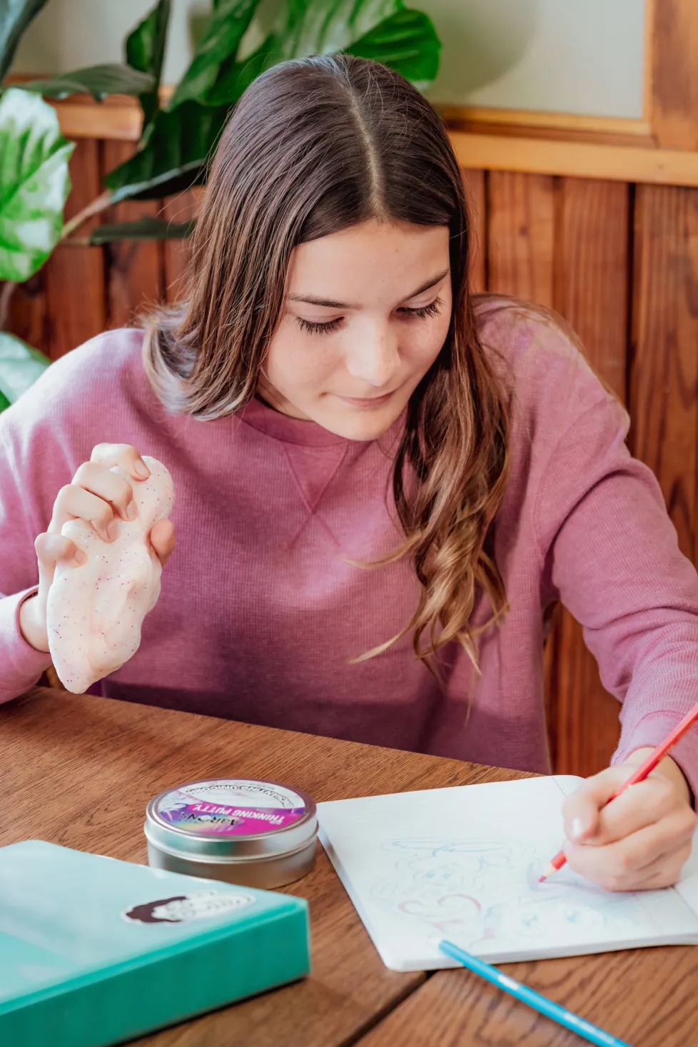 Crazy Aaron's® Thinking Putty® GlowBrights: Enchanting Unicorn