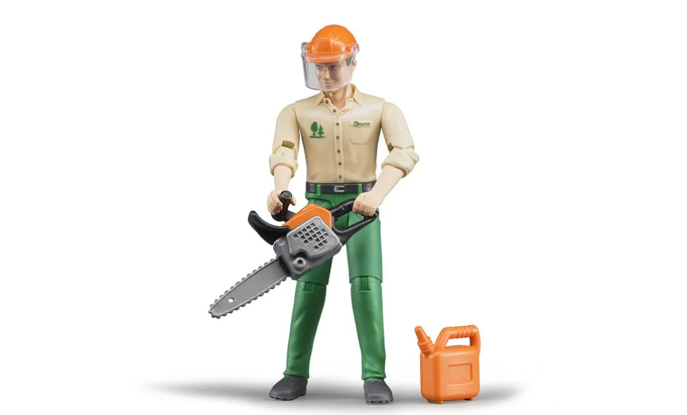 Bruder® Forestry Worker with Accessories