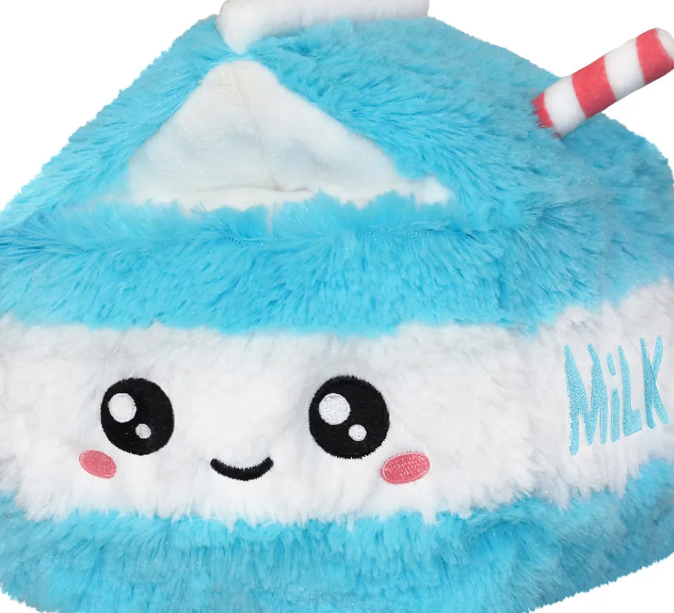 Squishable® Comfort Food® Mini Milk Carton 7"