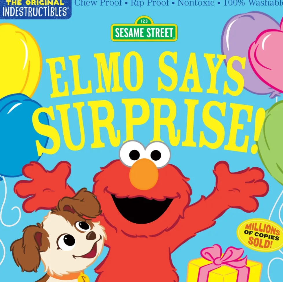 Indestructibles: Sesame Street: Elmo Says Surprise!