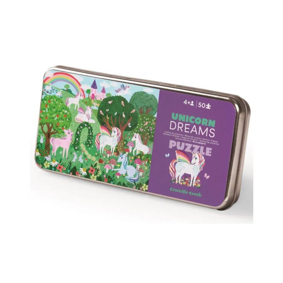 Crocodile Creek 50 piece Tin Puzzle Assortment