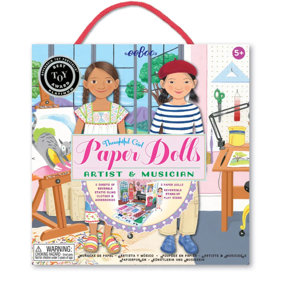 eeBoo Paper Dolls- Musician & Artist