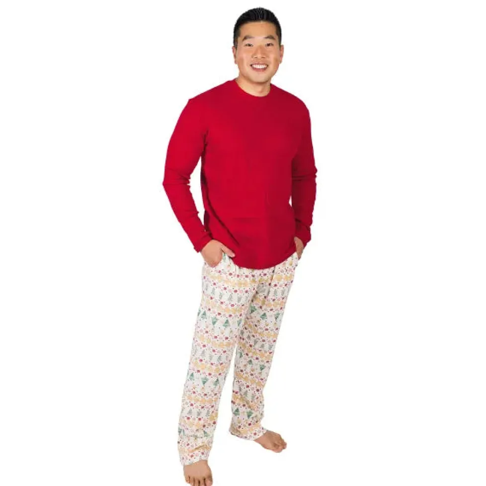 Burt's Bees Organic Family Pajamas Gingerbread Fair Isle