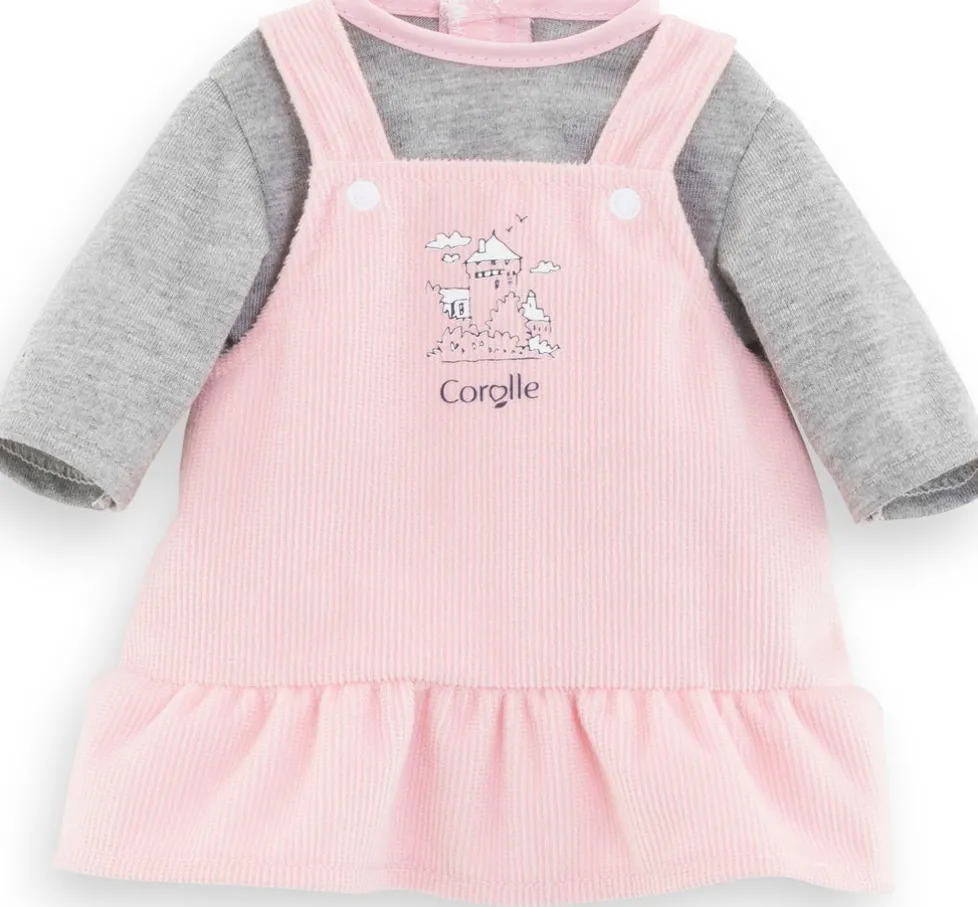 Corolle Dolls Clothes 12" Jumper & Long Sleeve T-Shirt