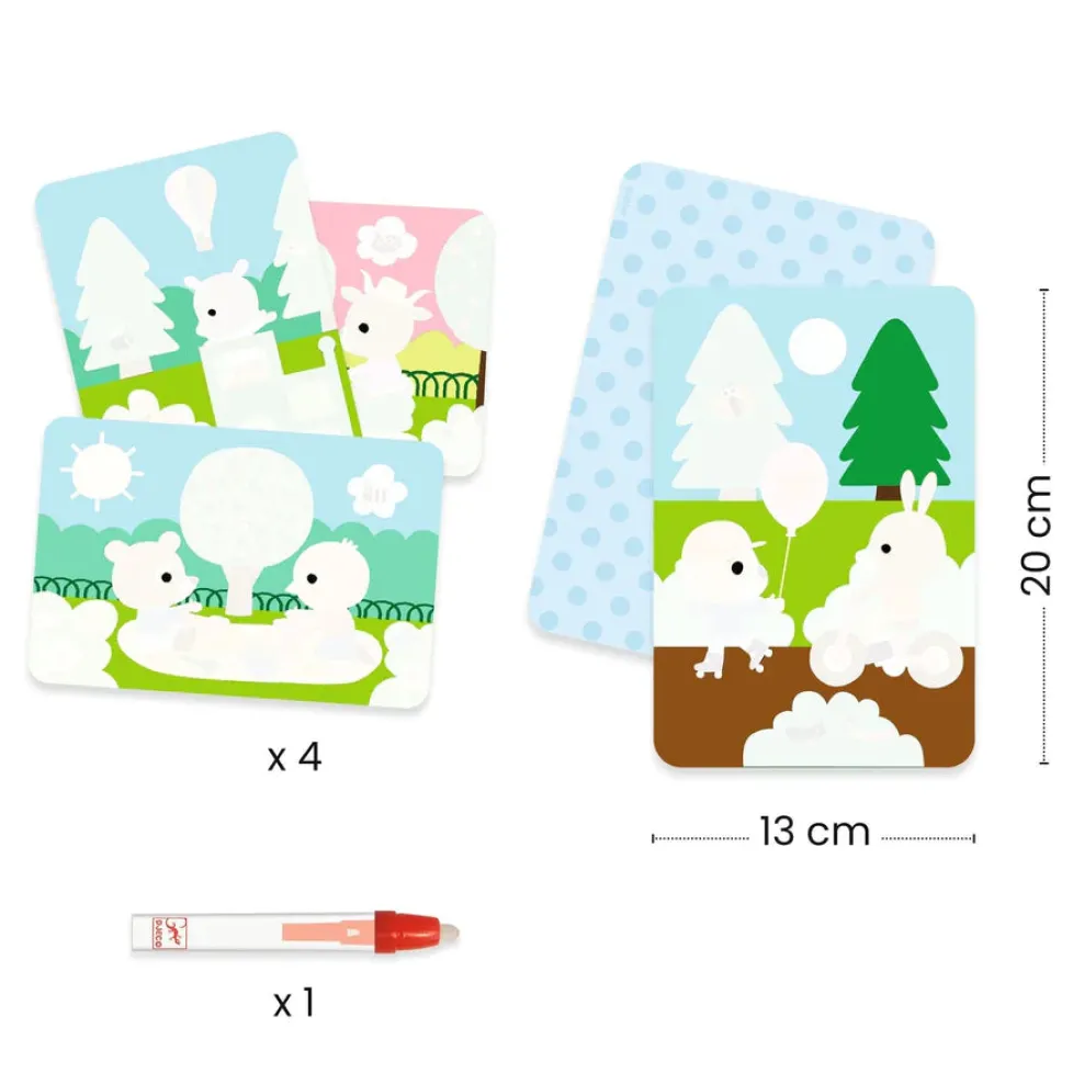 Djeco Magic Coloring: In the Park