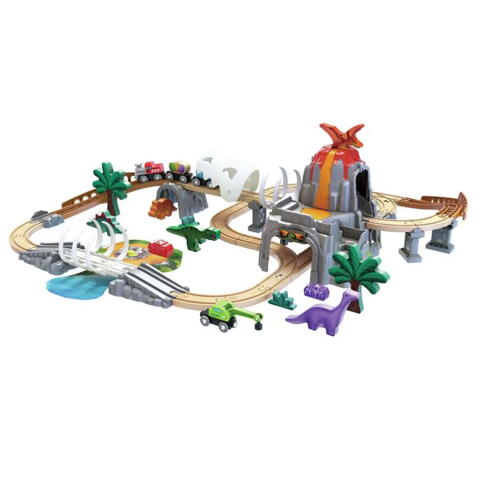 Hape Dino Railway Adventure Set