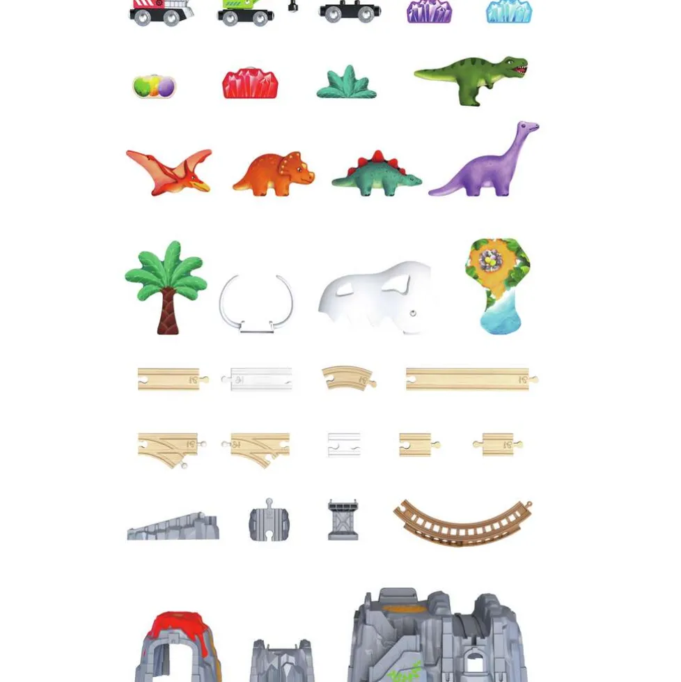 Hape Dino Railway Adventure Set