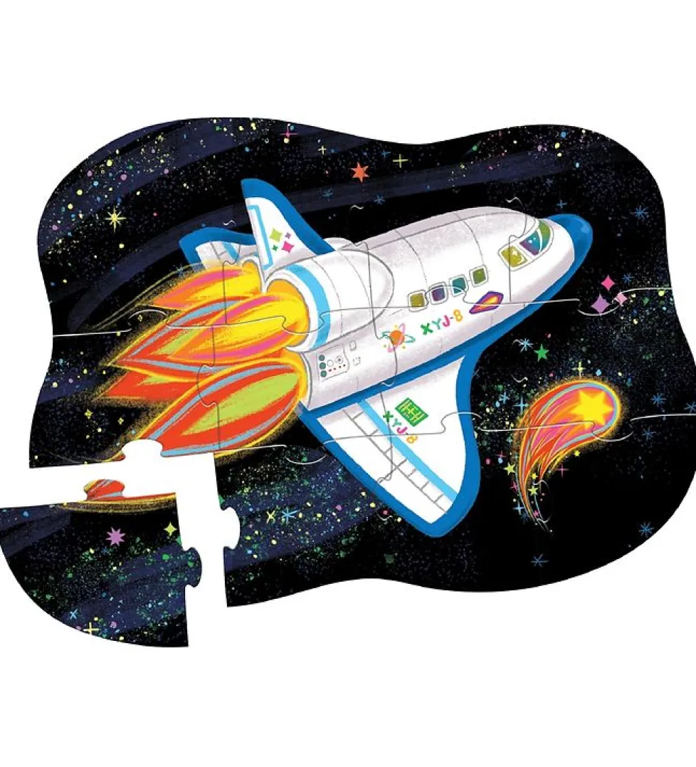 Crocodile Creek 12 Piece Mini Puzzle Blast Off