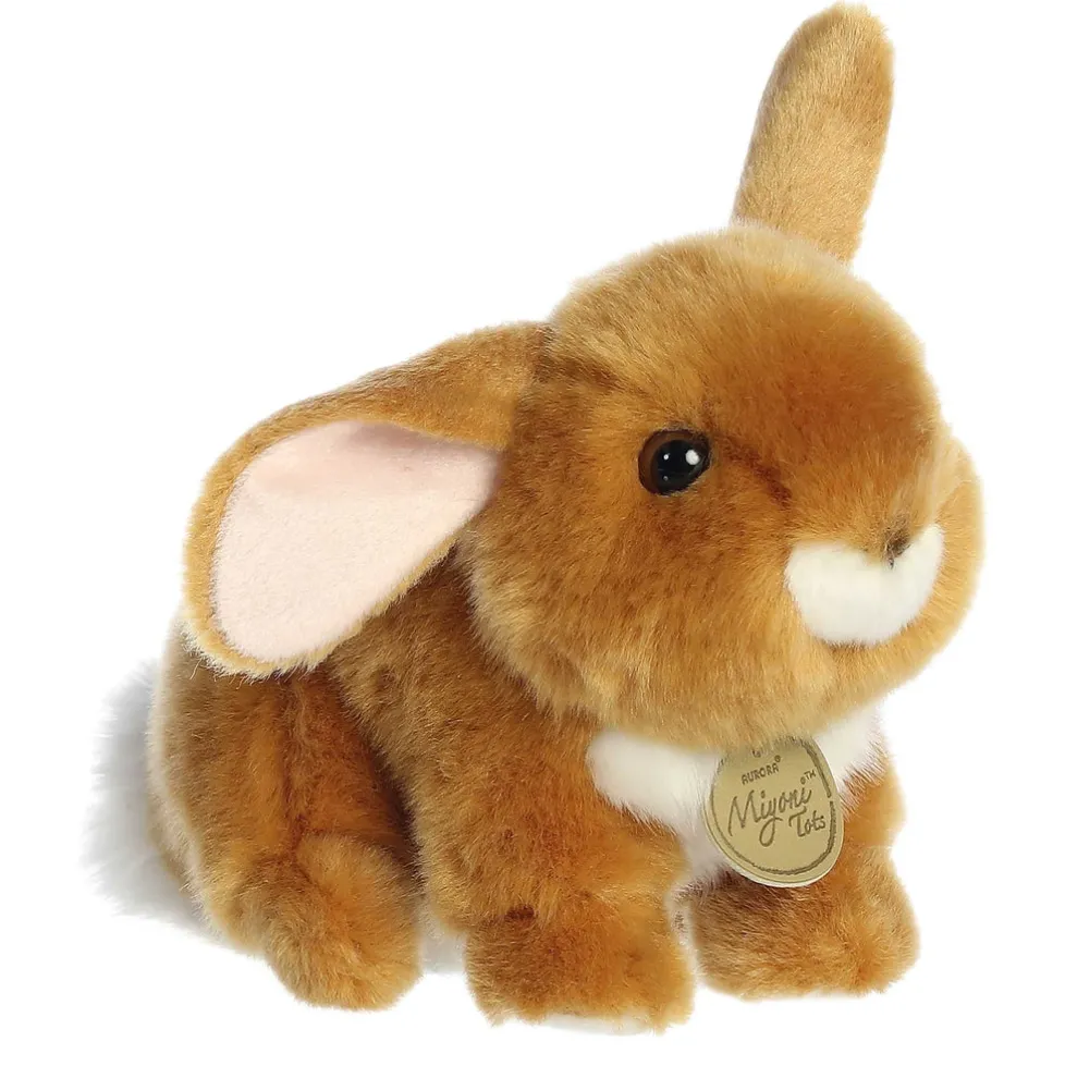 Miyoni Tots by Aurora Playful Baby Bunny Ginger 8"