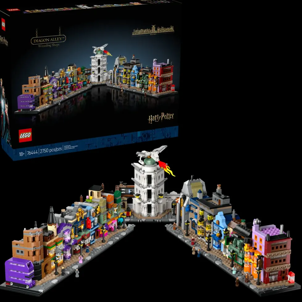 LEGO® Harry Potter™ Diagon Alley™ Wizarding Shops 76444