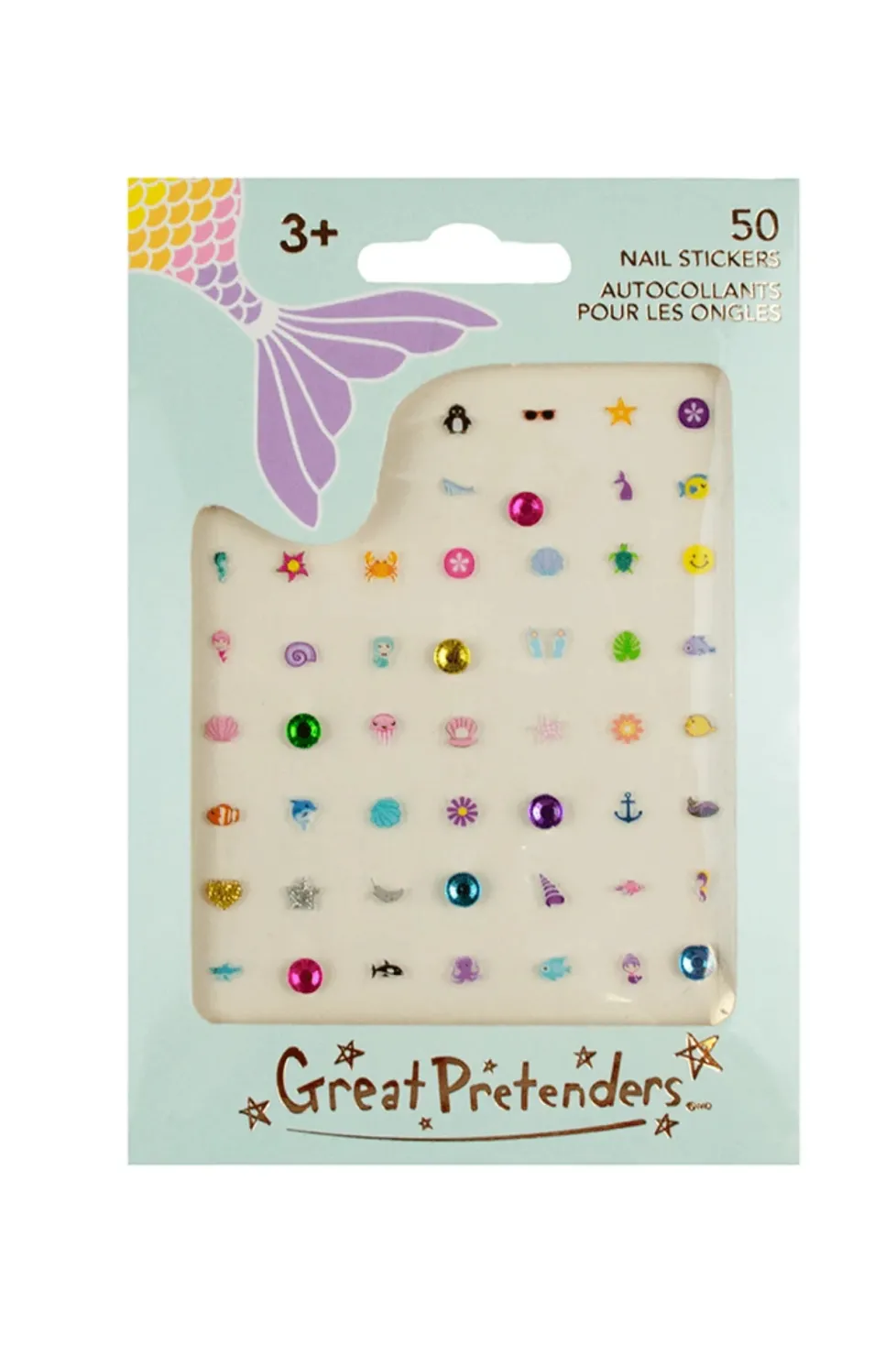 Great Pretenders Nail Stickers: Mermaid