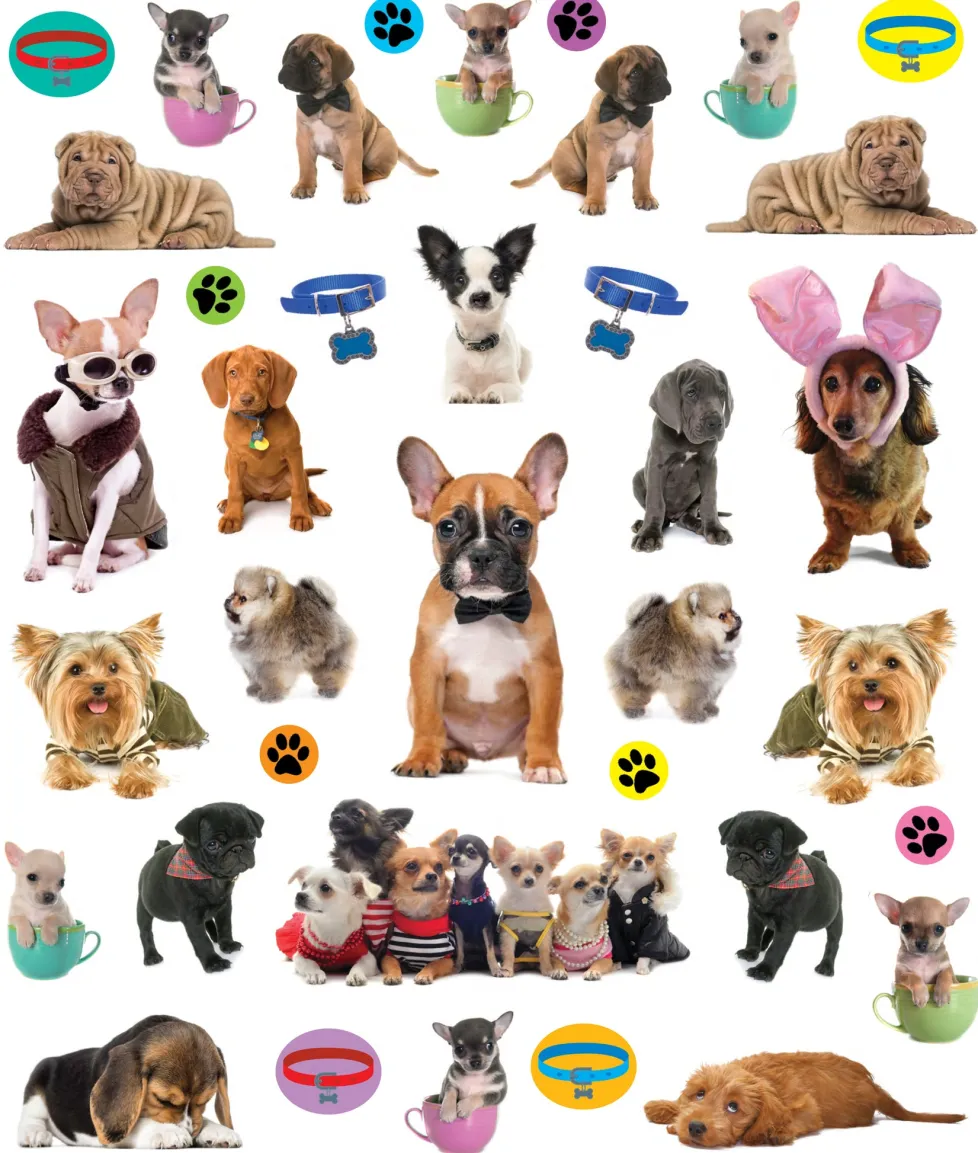 EyeLike Stickers: Puppies