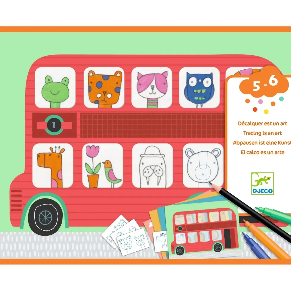 Djeco Tracing is an Art Drawing Set