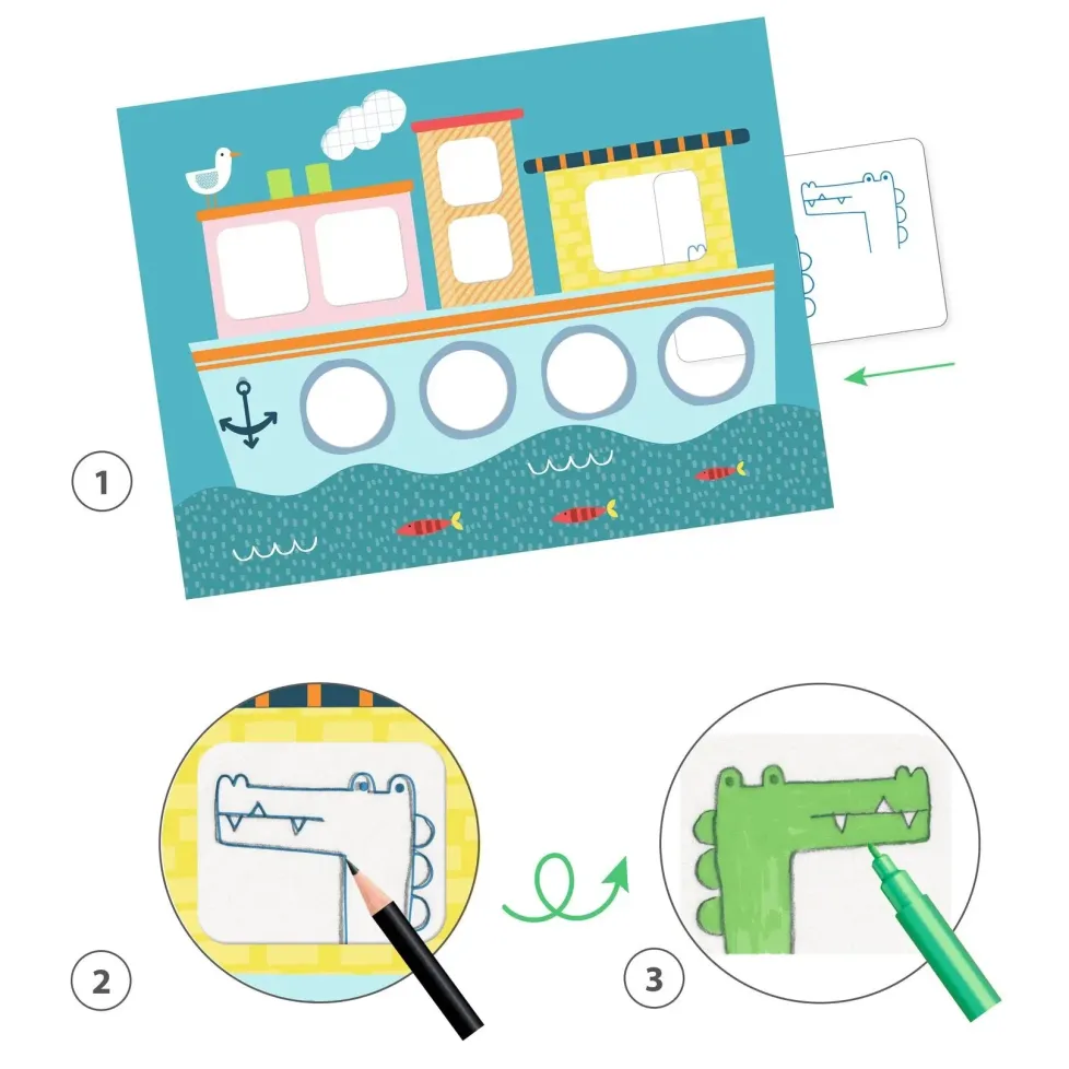 Djeco Tracing is an Art Drawing Set