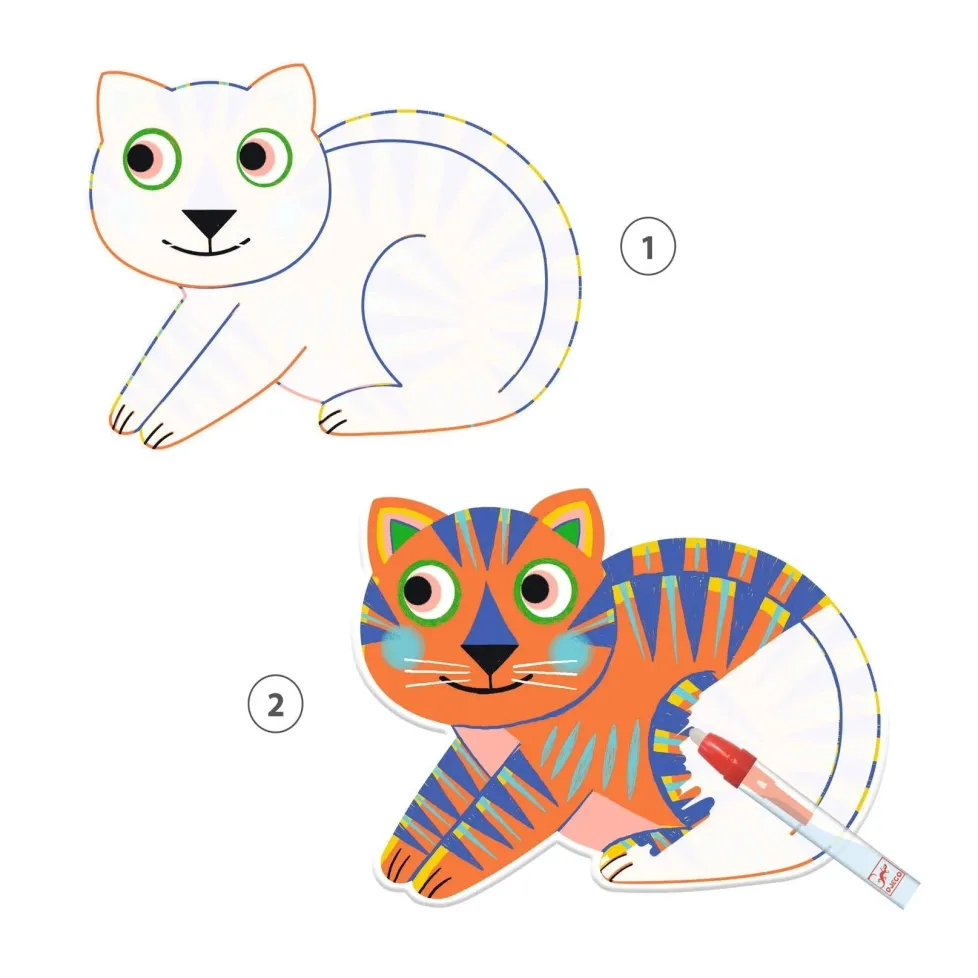 Djeco Paint with Water - Animalo-Ma