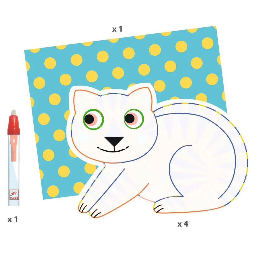 Djeco Paint with Water - Animalo-Ma