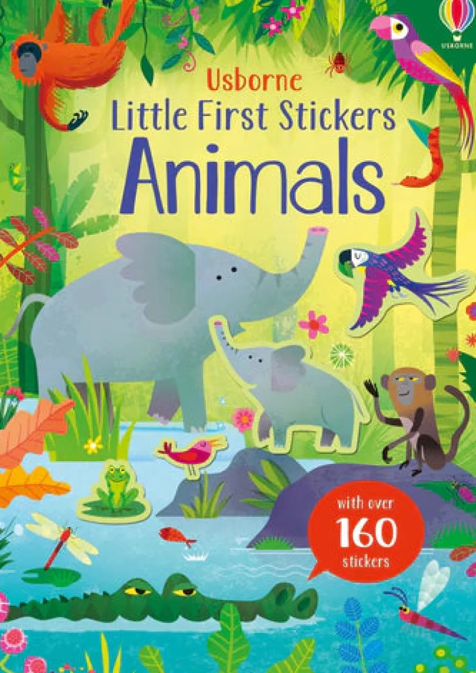 Usborne Little First Sticker Book: Animals