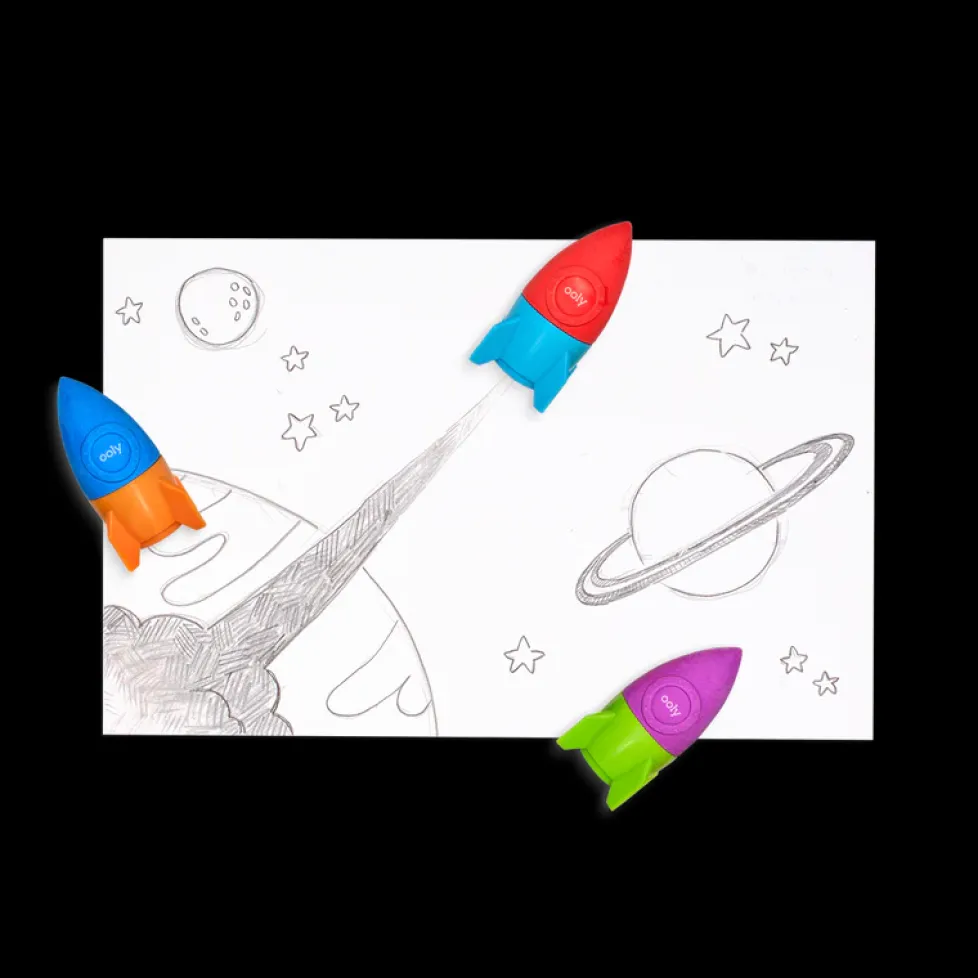 Ooly Blast Off Eraser Sharpener