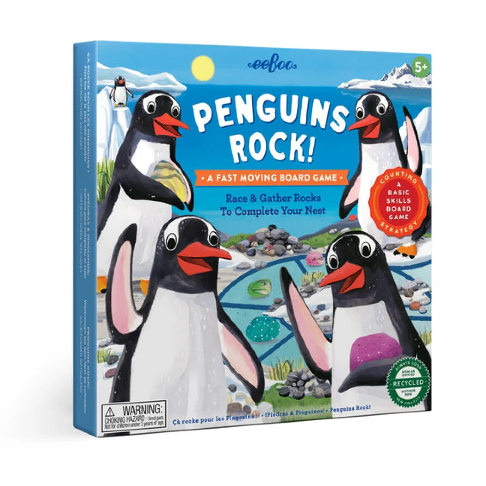 eeBoo Penguins Rock! Board Game