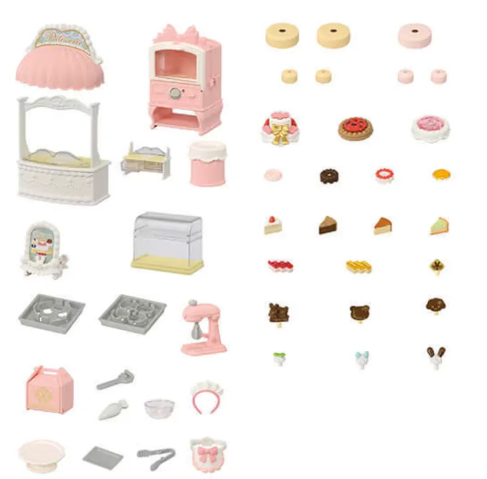 Calico Critters Village Cake Shop Starter Set