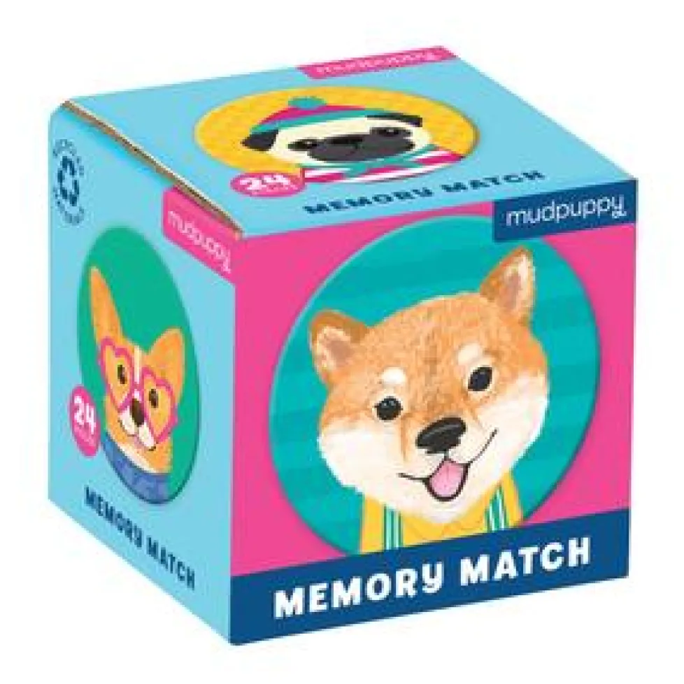 Mudpuppy Memory Match - Dog Portraits