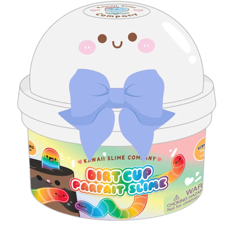 Kawaii Slime: Dirt Cup Parfait Crunchy Slime
