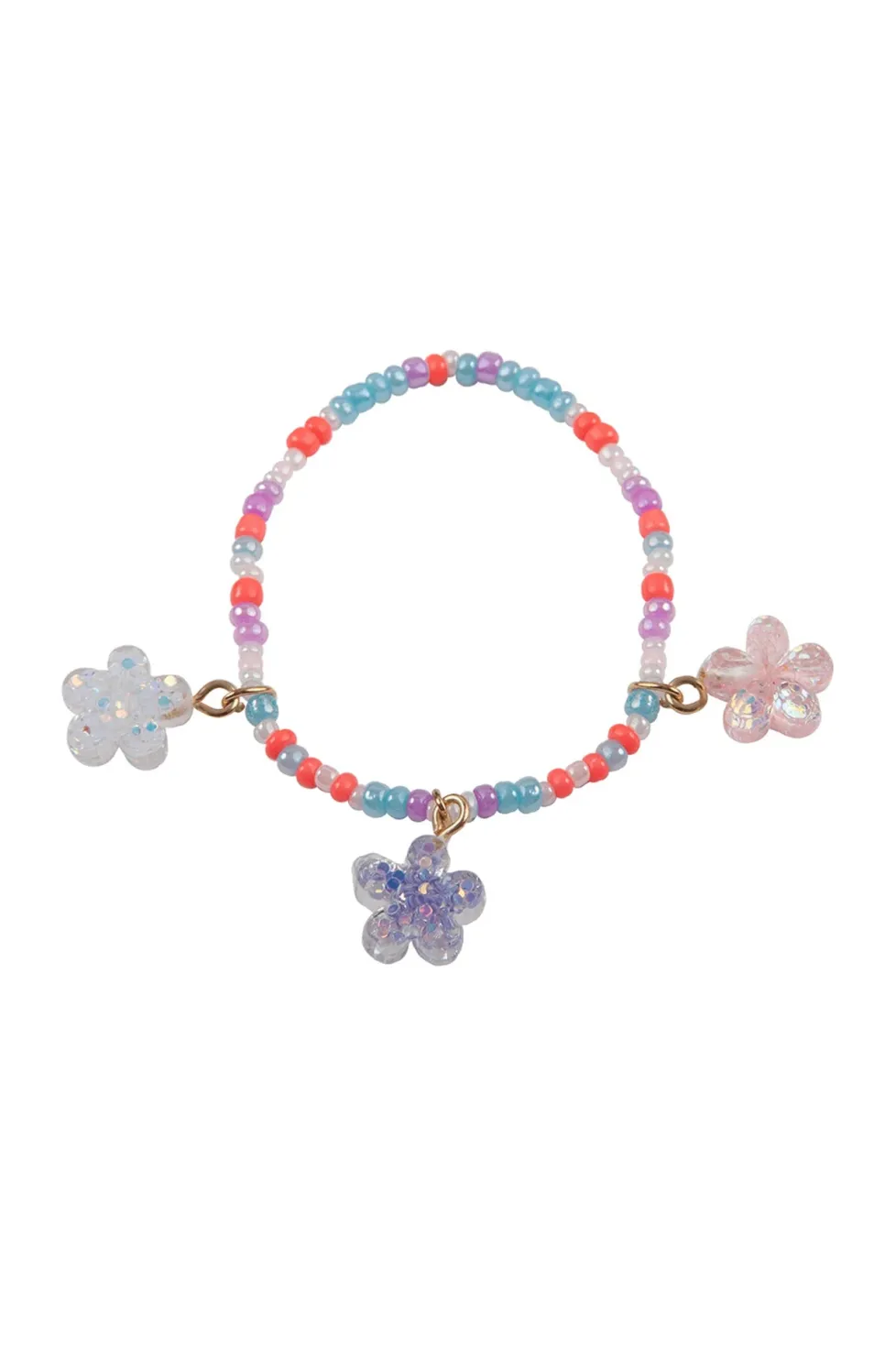 Great Pretenders Boutique Shimmer Flower Bracelet