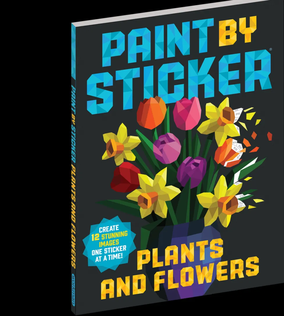 Paint By Sticker: Plants and Flowers