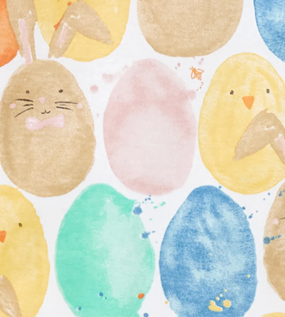 Burt's Bees Organic Baby One-Piece Sleeper Easter Friends