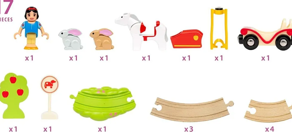 Brio Disney Princess Snow White Animal Set 32299