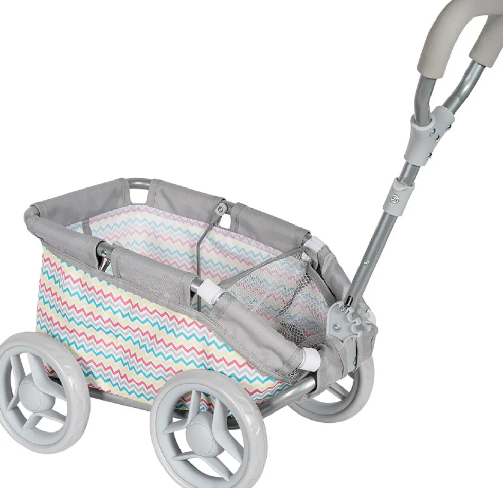 Adora Doll Wagon - Rainbow Zig Zag